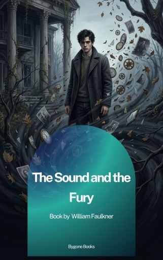 Portada del libro «The Sound and the Fury», de William Faulkner