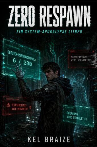 Portada del libro «Zero Respawn», de kel braize