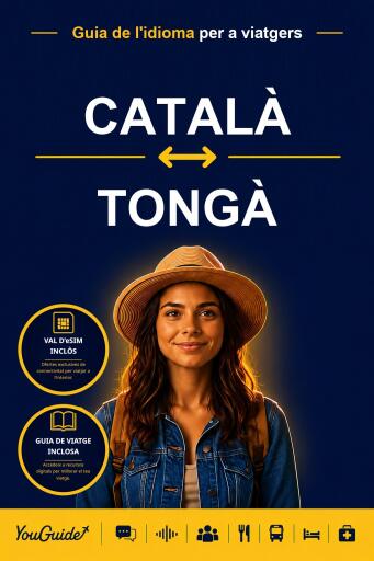 Portada del libro «The Language Guide for Travelers - Catalan to Tongan», de YouGuide