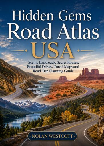 Portada del libro «Hidden Gems Road Atlas USA», de Nolan Westcott