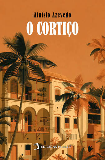 Portada del libro «O cortiço», de Aluísio Azevedo