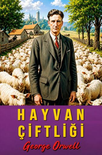 Portada del libro «Hayvan Çiftliği», de George Orwell
