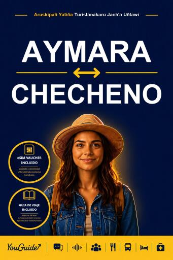 Portada del libro «The Language Guide for Travelers - Aymara to Chechen», de YouGuide