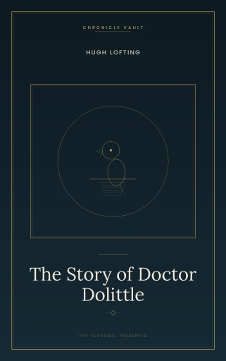 Portada del libro «The Story of Doctor Dolittle», de Hugh Lofting