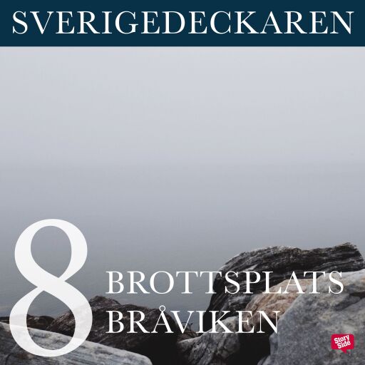 Portada del audiolibro «Brottsplats Bråviken», de Stig O. Blomberg