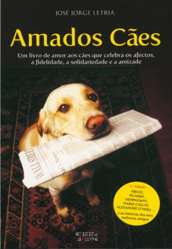 Portada del libro «Amados Caes», de José Jorge Letria