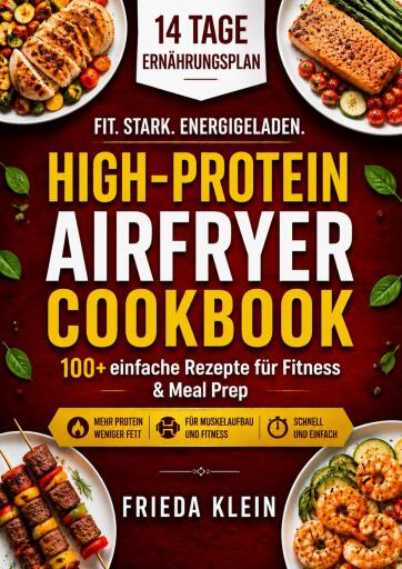 High-Protein Airfryer Cookbook