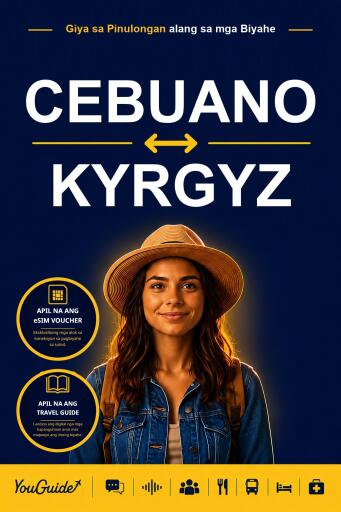 Portada del libro «The Language Guide for Travelers - Cebuano to Kyrgyz», de YouGuide