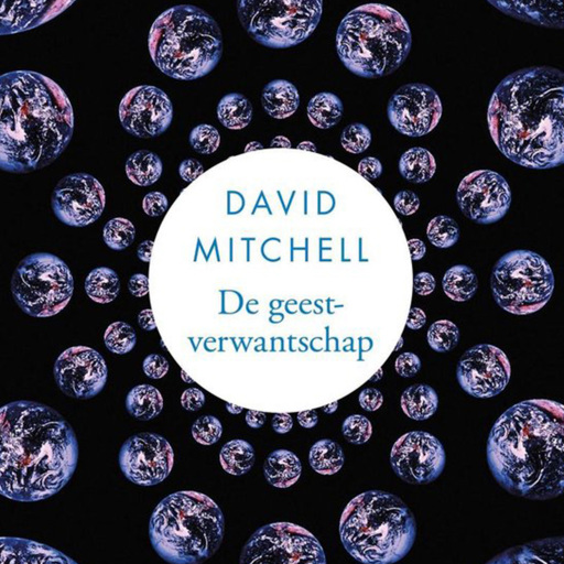 Portada del audiolibro «De geestverwantschap», de David Mitchell