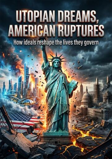 Portada del libro «Utopian dreams, American ruptures»