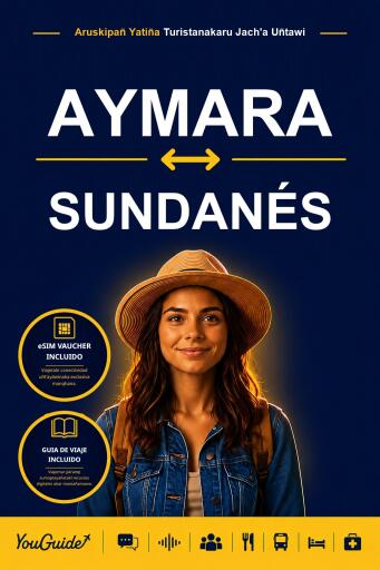 Portada del libro «The Language Guide for Travelers - Aymara to Sundanese», de YouGuide