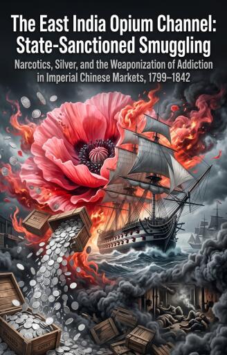 Portada del libro «The East India Opium Channel: State-Sanctioned Smuggling», de Victor Ramirez