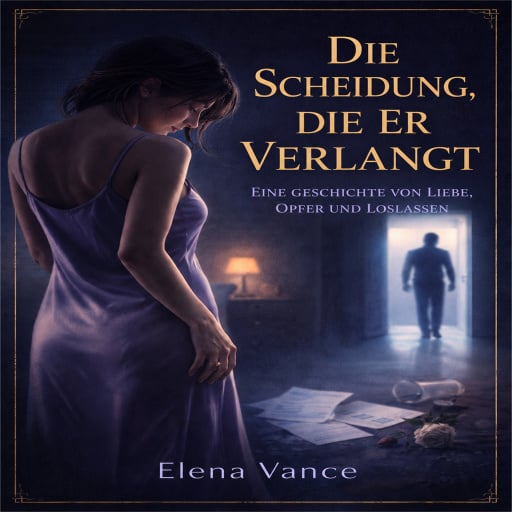 Portada del audiolibro «Die Scheidung, die er verlangt», de Elena Vance