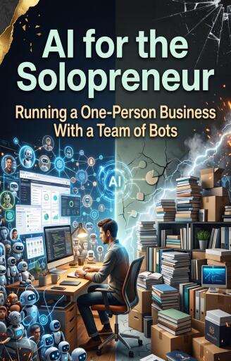 Portada del libro «AI for the Solopreneur», de Sienna Vale