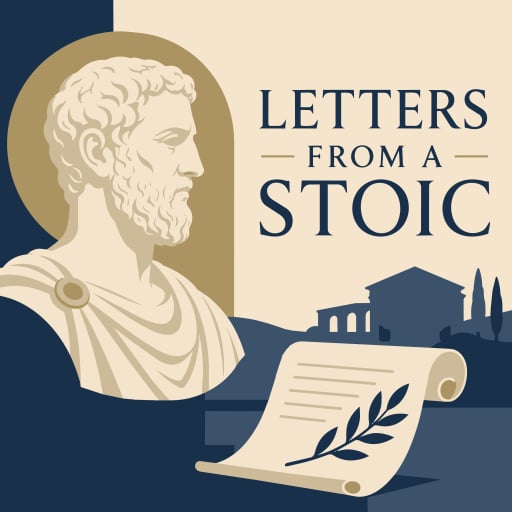 Portada del audiolibro «Letters from a Stoic», de Sêneca
