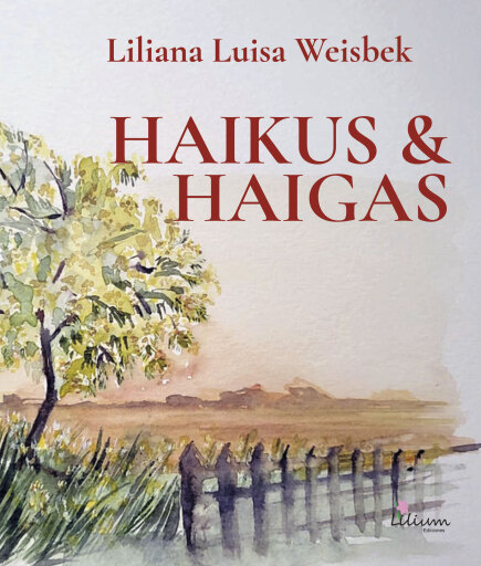 Portada del libro «Haikus & haigas», de Liliana Luisa Weisbek