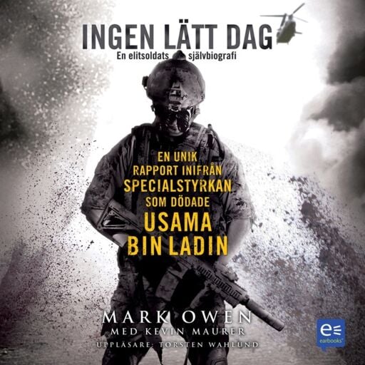 Portada del audiolibro «Ingen lätt dag», de Mark Owen, Kevin Maurer