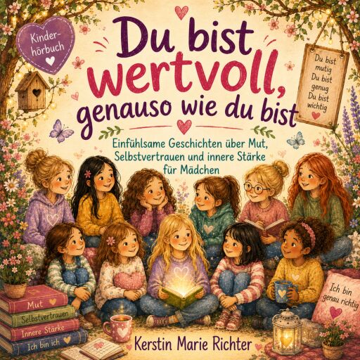 Portada del audiolibro «Du bist wertvoll, genauso wie du bist», de Kerstin Marie Richter