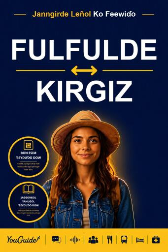 Portada del libro «The Language Guide for Travelers - Fulani to Kyrgyz», de YouGuide