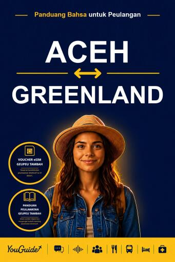 Portada del libro «The Language Guide for Travelers - Acehnese to Greenlandic», de YouGuide