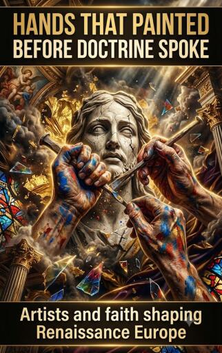 Portada del libro «Hands that painted before doctrine spoke», de Tessa Morgan