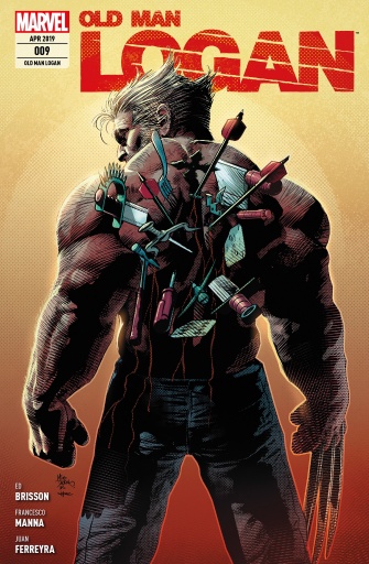 Portada del libro «Old Man Logan 9 - Zahltag», de Ed Brisson