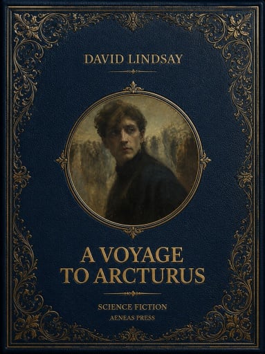 Portada del libro «A Voyage to Arcturus», de David Lindsay