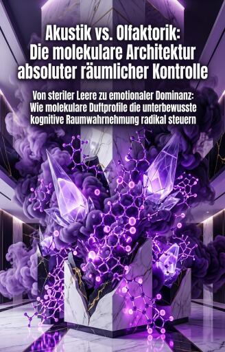 Portada del libro «Akustik vs. Olfaktorik: Die molekulare Architektur absoluter räumlicher Kontrolle», de Nina Mude