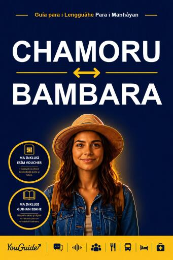 Portada del libro «The Language Guide for Travelers - Chamorro to Bambara», de YouGuide