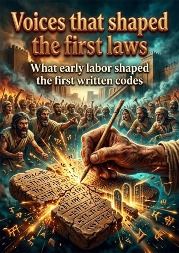 Portada del libro «Voices that shaped the first laws», de Gideon Hart