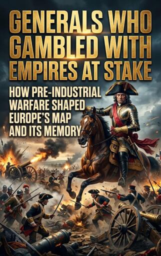 Portada del libro «Generals who gambled with empires at stake», de Brandon Lockwood