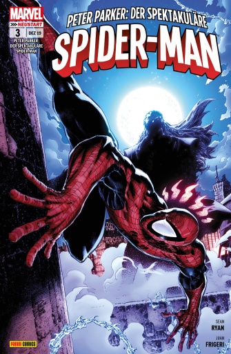 Portada del libro «Peter Parker: Der spektakuläre Spider-Man 3 - Morluns Rückkehr», de Sean Ryan