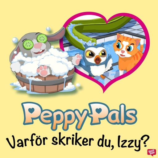 Portada del audiolibro «Varför skriker du, Izzy?»