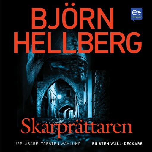 Portada del audiolibro «Skarprättaren», de Björn Hellberg
