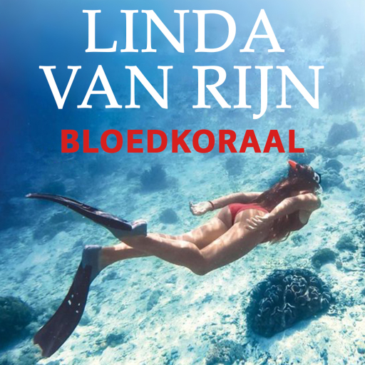 Portada del audiolibro «Bloedkoraal», de Linda van Rijn