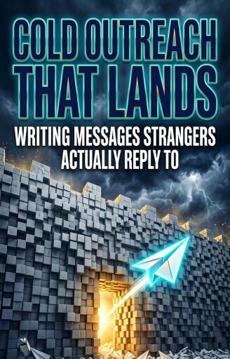 Portada del libro «Cold Outreach That Lands», de Carla Estevez