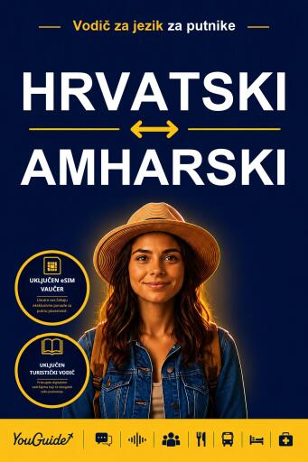 Portada del libro «The Language Guide for Travelers - Croatian to Amharic», de YouGuide
