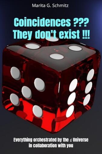 Portada del libro «Coincidences ??? They don't exist !!!», de Marita G. Schmitz