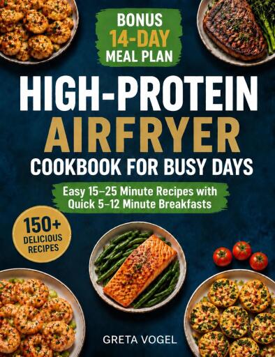 High-Protein Airfryer Cookbook for Busy Days