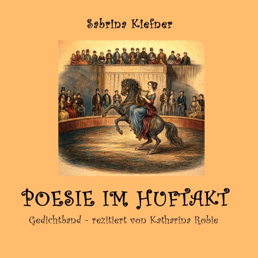 Portada del audiolibro «Poesie im Huftakt», de Sabrina Kiefner