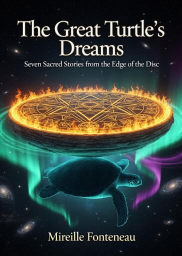 Portada del libro «The Great Turtle's Dreams», de Mireille Fonteneau