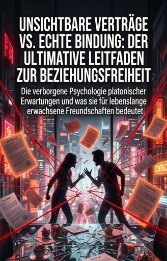 Portada del libro «Unsichtbare Verträge vs. Echte Bindung: Der ultimative Leitfaden zur Beziehungsfreiheit», de Giovanni Stumpf