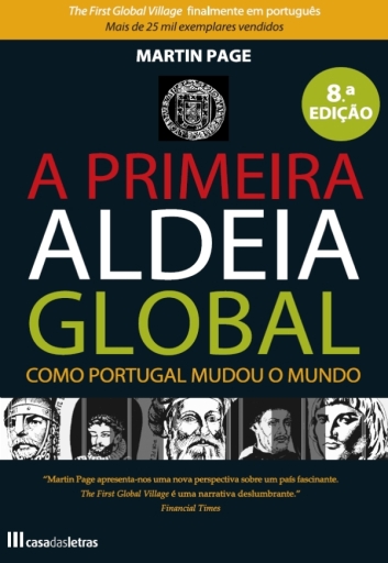 Portada del libro «A PRIMEIRA ALDEIA GLOBAL», de Martin Page