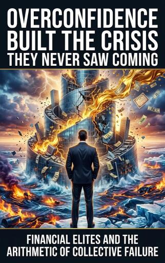 Portada del libro «Overconfidence built the crisis they never saw coming», de Mae Collinsworth