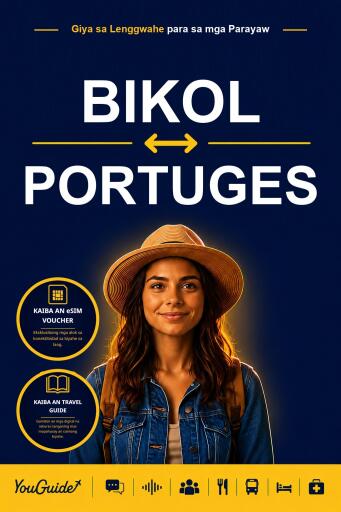Portada del libro «The Language Guide for Travelers - Bikol to Portuguese», de YouGuide