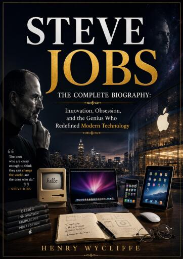 Portada del libro «Steve Jobs», de Henry Wycliffe
