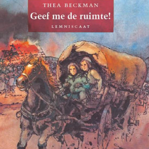Portada del audiolibro «Geef me de ruimte», de Thea Beckman