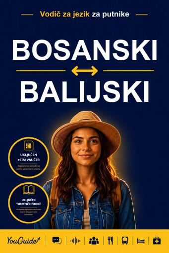 Portada del libro «The Language Guide for Travelers - Bosnian to Balinese», de YouGuide