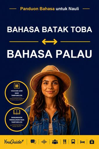 Portada del libro «The Language Guide for Travelers - Batak Toba to Palauan», de YouGuide