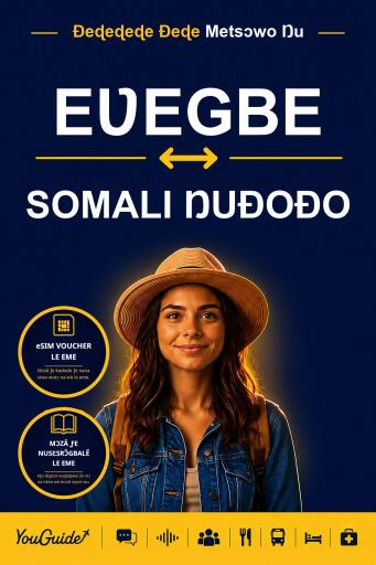 Portada del libro «The Language Guide for Travelers - Ewe to Somali», de YouGuide